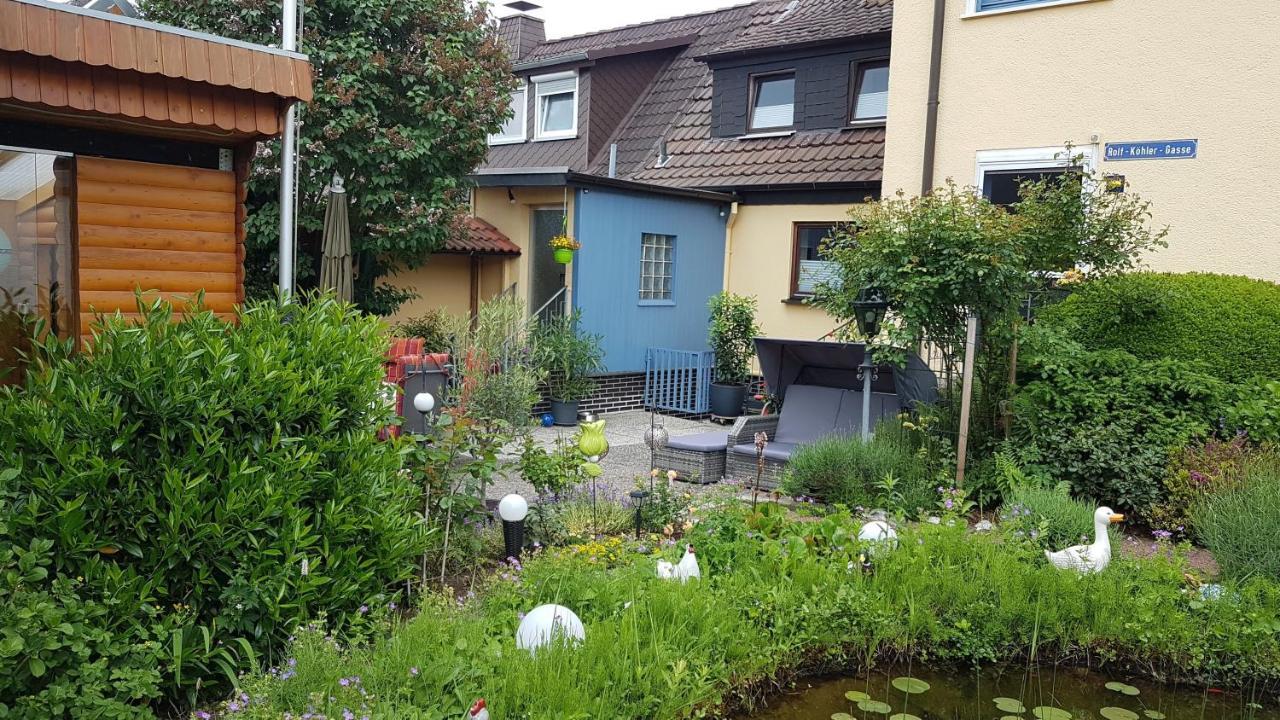 Ferienwohnung In Gartenlandschaft カッセル エクステリア 写真